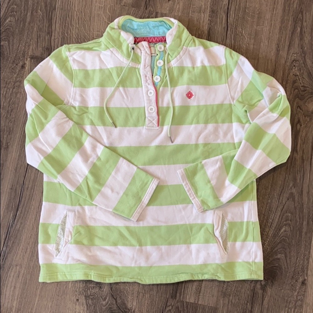Maine NE mock neck sweatshirt
